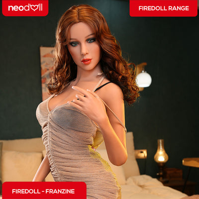 Fire Doll - Franzine - Realistic Sex Doll - Gel Breast - 166cm - Light Tan