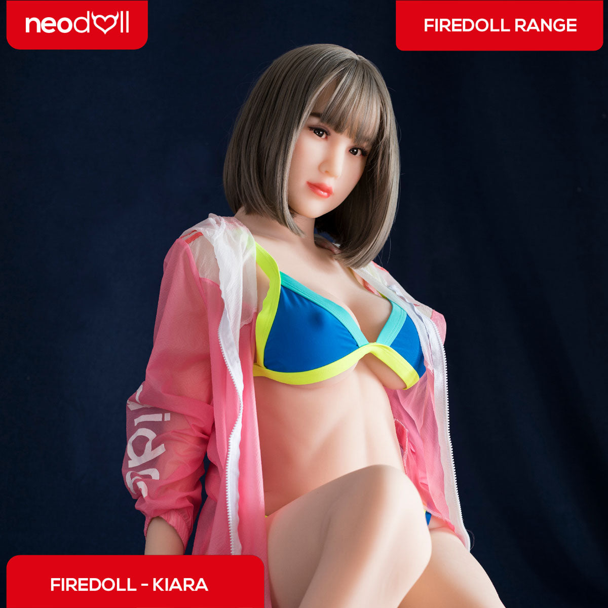 Sex Doll Kiara | 165cm Height | Natural Skin | Shrug & Standing | Neodoll Fire Doll