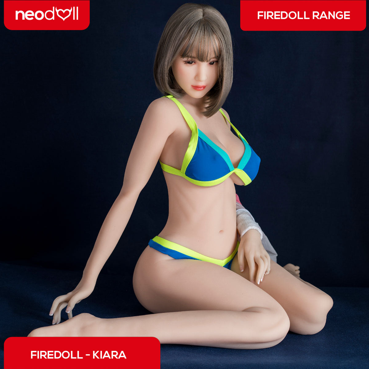 Sex Doll Kiara | 165cm Height | Natural Skin | Shrug & Standing | Neodoll Fire Doll