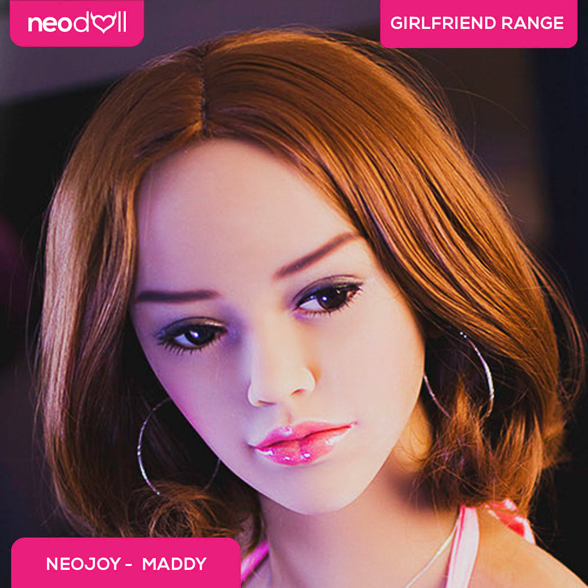 Neodoll Girlfriend Maddy - Realistic Sex Doll - 148cm - Tan