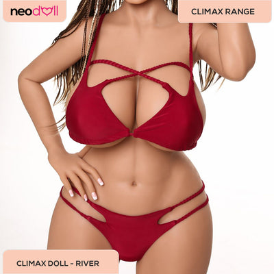 Sex Doll River | 155cm Height | Tan Skin | Shrug & Standing & Gel Breast | Climax Doll