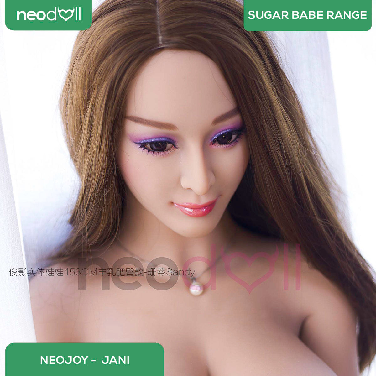 Sex Doll Sandy | 153cm Height | Wheat Skin | Shrug & Standing & Uterus | Neodoll Sugar Babe