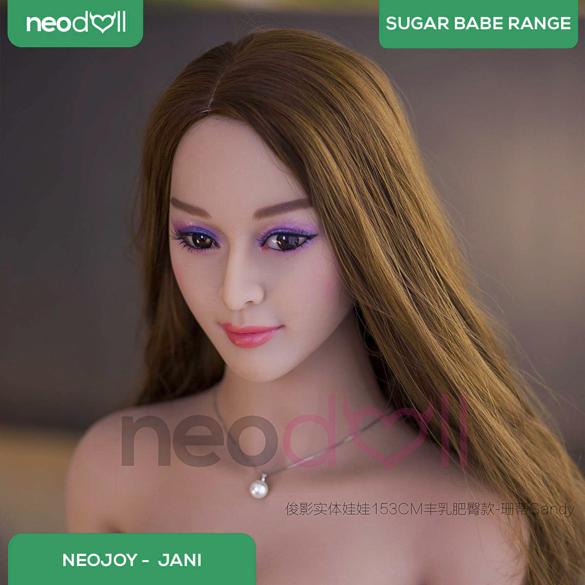 Sex Doll Sandy | 153cm Height | Wheat Skin | Shrug & Standing & Uterus | Neodoll Sugar Babe