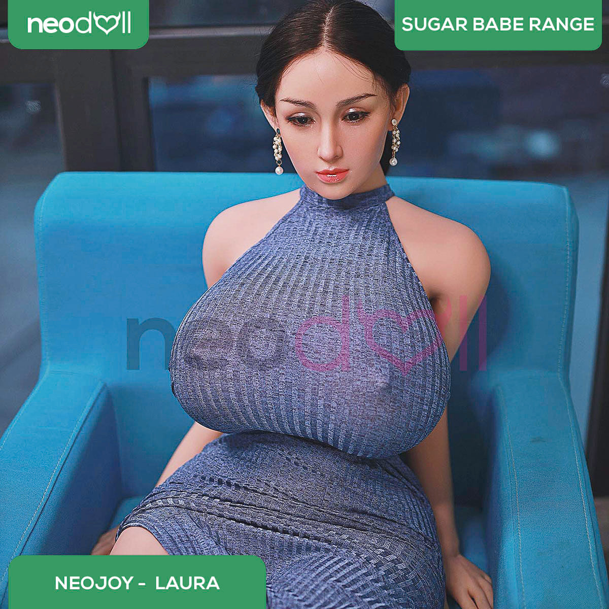 Sex Doll Laura | 159cm Height | Natural Skin | Shrug & Standing & Uterus | Neodoll Sugar Babe