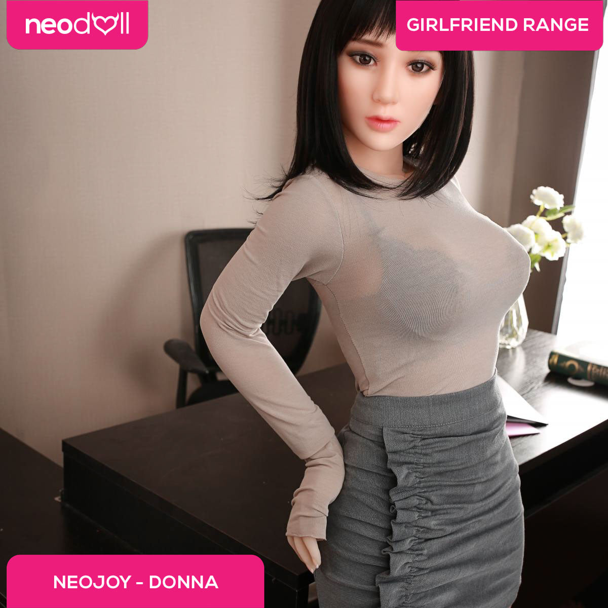 Neojoy Girlfriend Donna - Realistic Sex Doll - 158cm