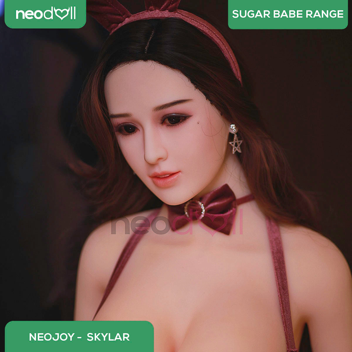 Neodoll Sugar Babe - Skylar - Realistic Sex Doll - Gel Breast - Uterus - 170cm - Silicone Colour