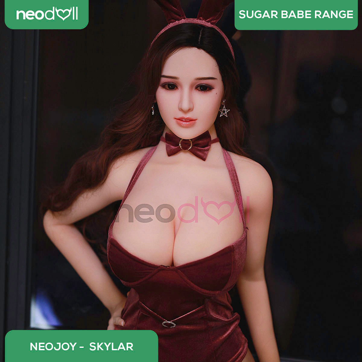 Neodoll Sugar Babe - Skylar - Realistic Sex Doll - Gel Breast - Uterus - 170cm - Silicone Colour