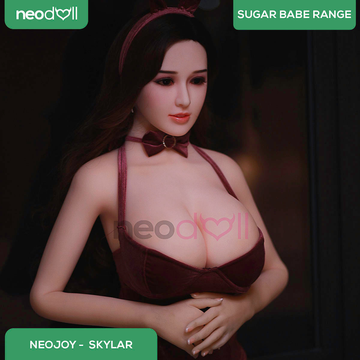 Neodoll Sugar Babe - Skylar - Realistic Sex Doll - Gel Breast - Uterus - 170cm - Silicone Colour