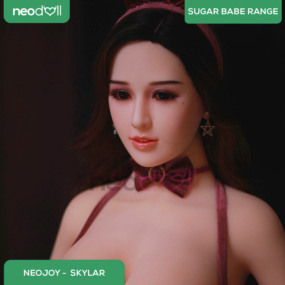 Neodoll Sugar Babe - Skylar - Realistic Sex Doll - Gel Breast - Uterus - 170cm - Silicone Colour