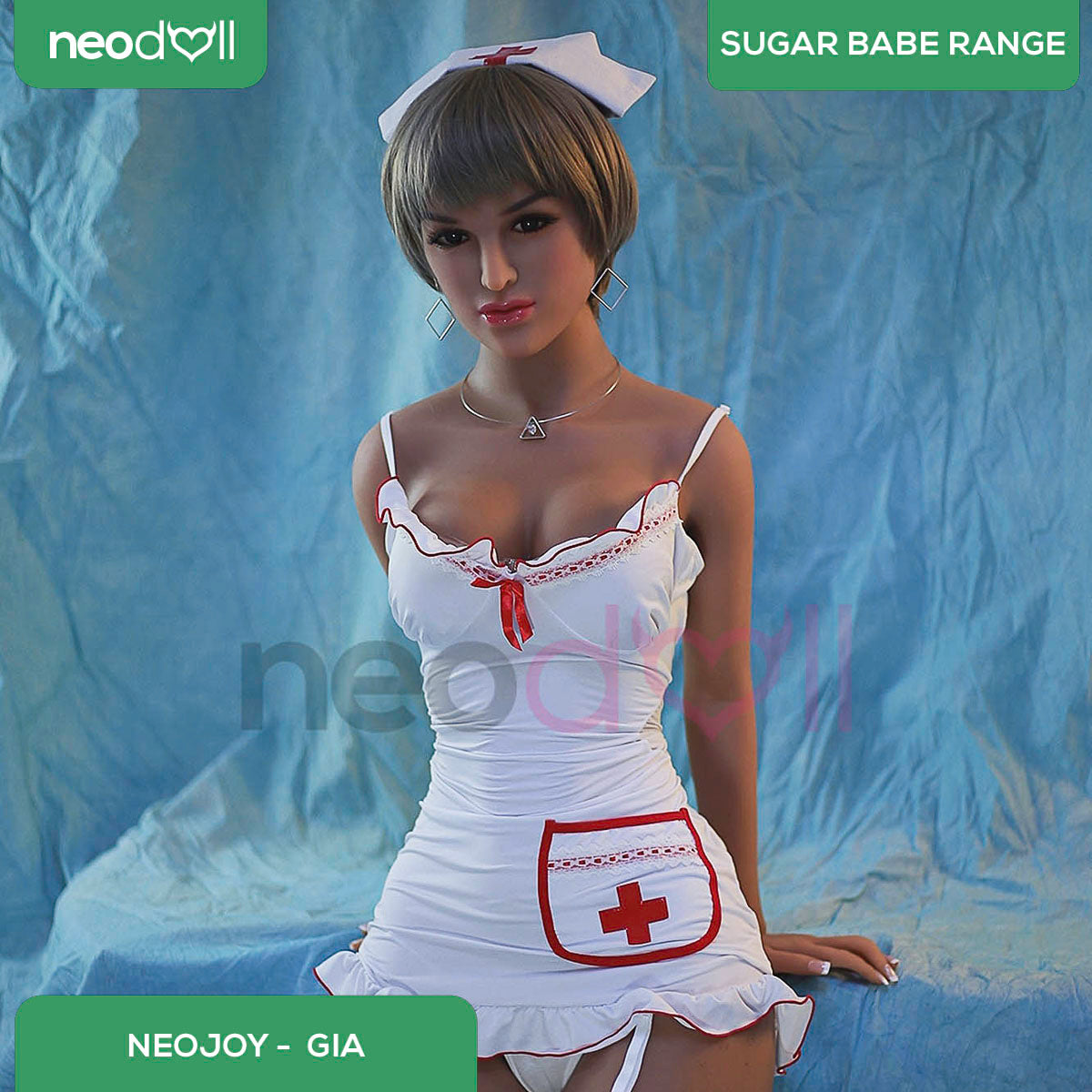 Neodoll Sugar Babe - Kaylin - Realistic Sex Doll - Gel Breast - Uterus - 168cm - Tan