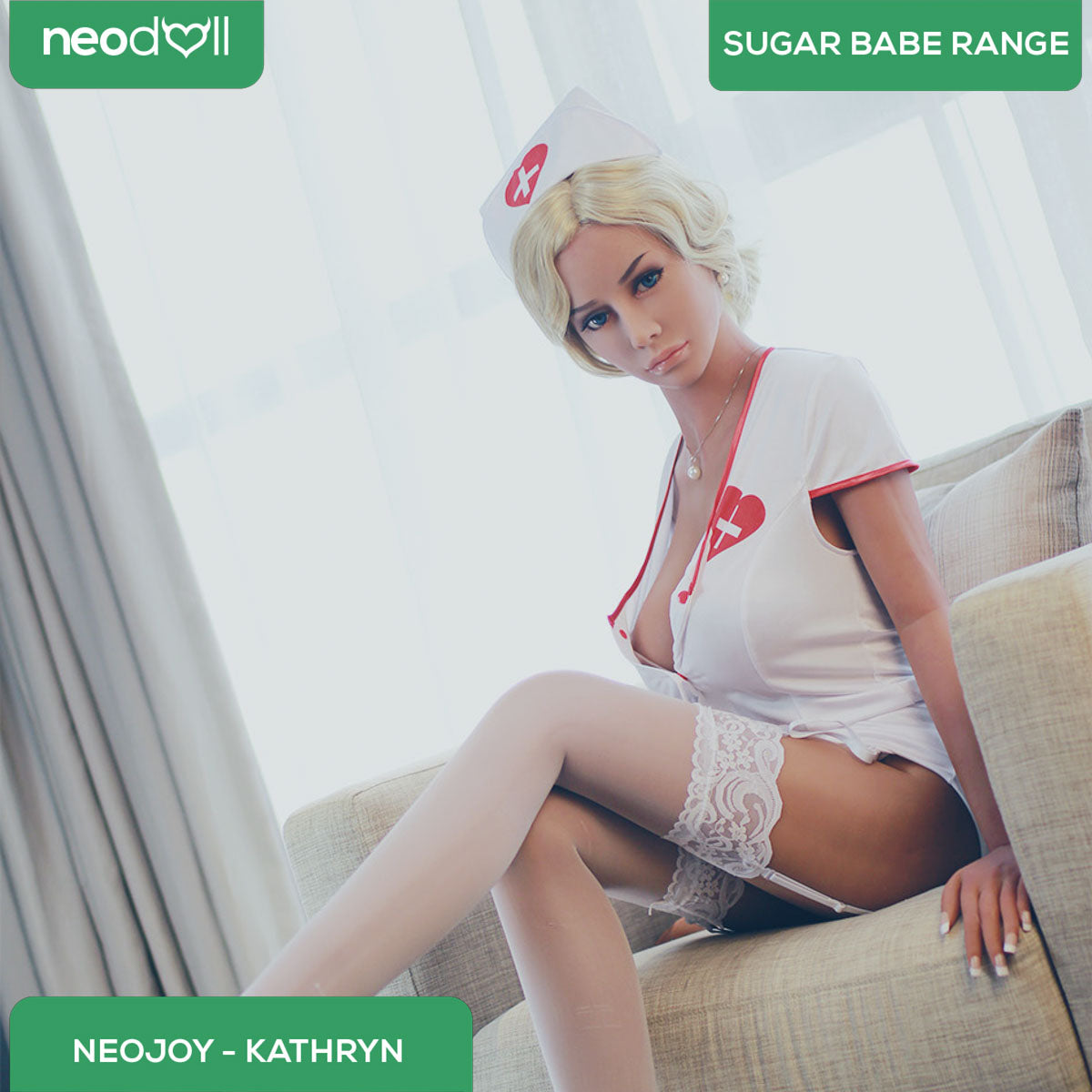 Sex Doll Kathryn | 165cm Height | Tan Skin | Shrug & Standing & Uterus & Gel Breast | Neodoll Sugar Babe