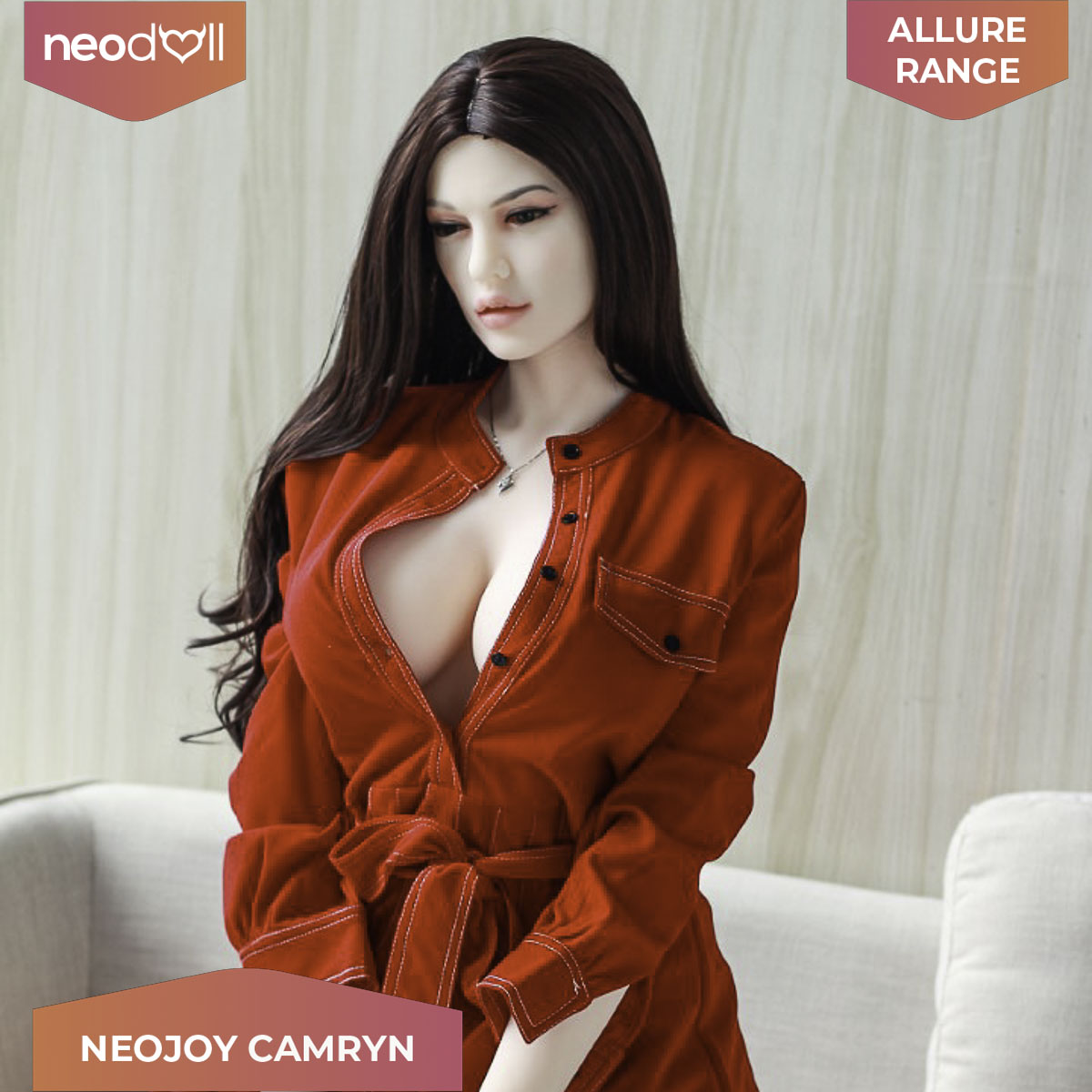 Sex Doll Camryn | 165cm Height | Natural Skin | Shrug & Standing | Neodoll Allure