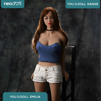 Sex Doll Emilia | 158cm Height | Light Tan Skin | Shrug & Standing | Youqdoll