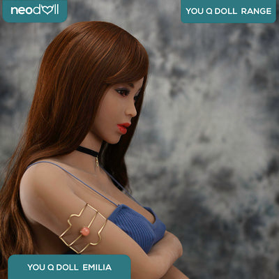 Sex Doll Emilia | 158cm Height | Light Tan Skin | Shrug & Standing | Youqdoll