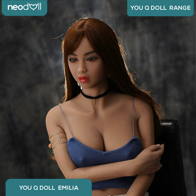 Sex Doll Emilia | 158cm Height | Light Tan Skin | Shrug & Standing | Youqdoll