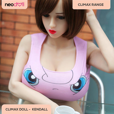 Sex Doll Kendall | 160cm Height | White Skin | Shrug & Standing & Gel Breast | Climax Doll