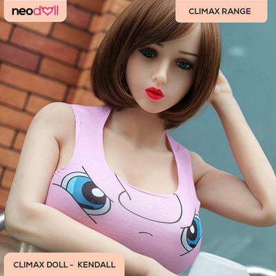 Sex Doll Kendall | 160cm Height | White Skin | Shrug & Standing & Gel Breast | Climax Doll