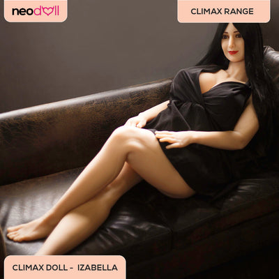 Sex Doll Izabella | 160cm Height | White Skin | Shrug & Standing & Gel Breast | Climax Doll