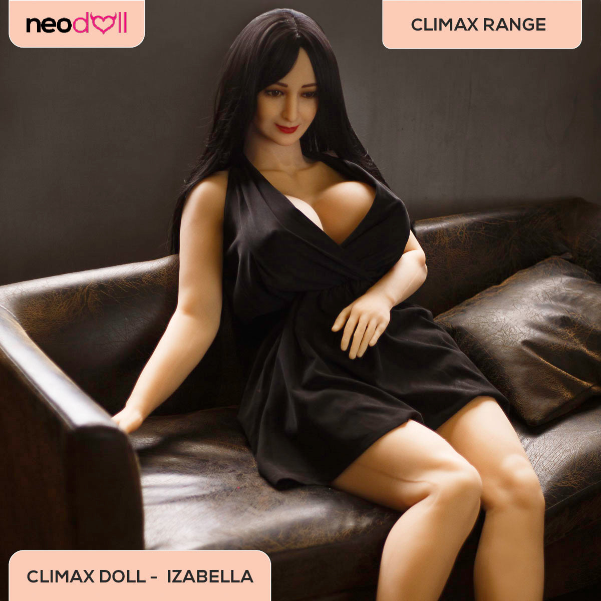 Sex Doll Izabella | 160cm Height | White Skin | Shrug & Standing & Gel Breast | Climax Doll