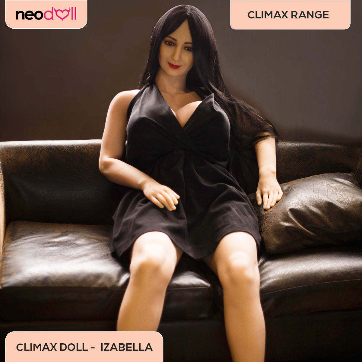 Sex Doll Izabella | 160cm Height | White Skin | Shrug & Standing & Gel Breast | Climax Doll