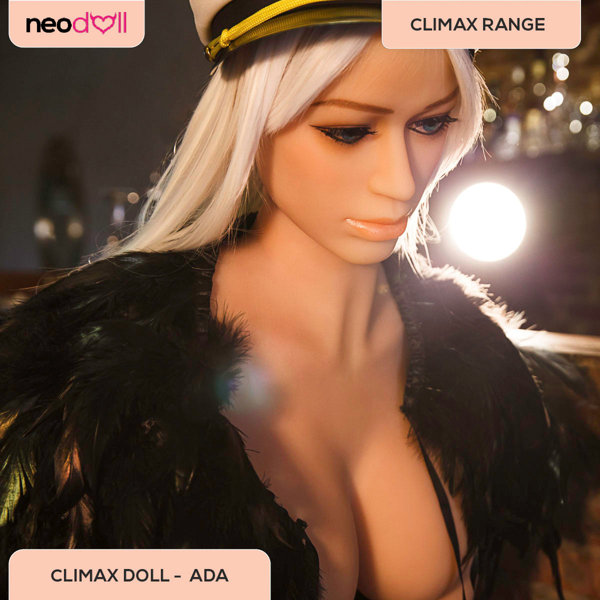 Sex Doll Ada | 158cm Height | Tan Skin | Shrug & Standing & Gel Breast | Climax Doll