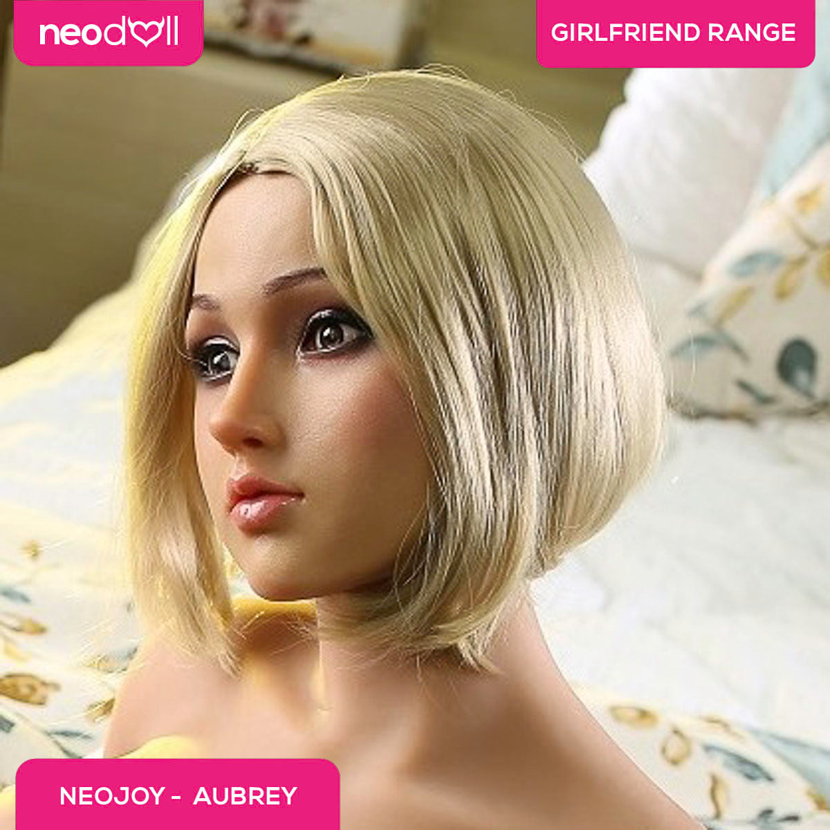 Silicone TPE Hybrid Sex Doll Aubrey | 165cm Height | Tan Skin | Shrug & Standing | Neodoll Girlfriend