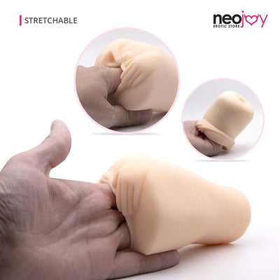 Neojoy Elegant Male Stroker Sex Doll TPE Realistic Vagina & Ass  - Flesh - 6 inch -15cm Hand Masturbators - lucidtoys.com Dildo vibrator sex toy love doll