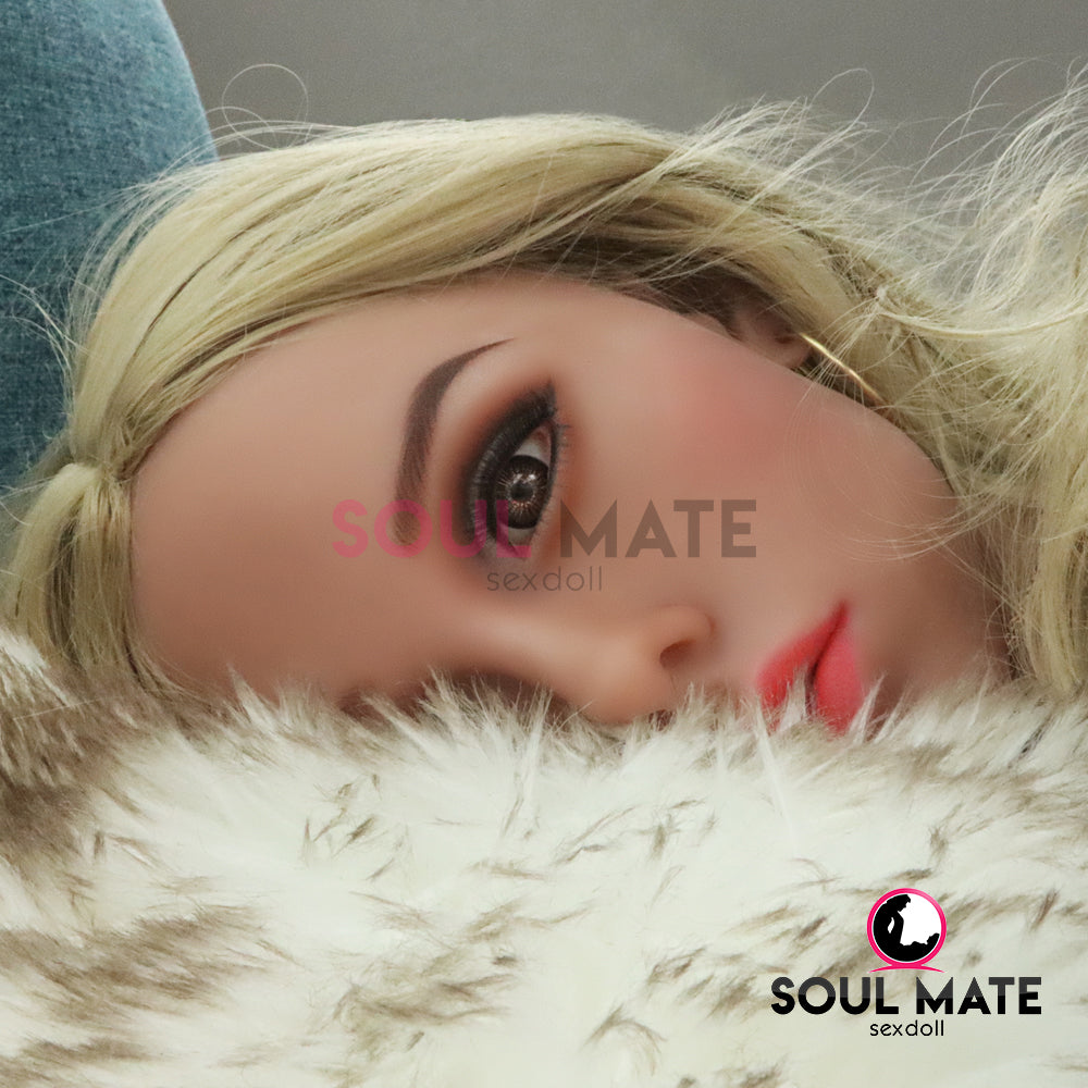 SoulMate Dolls - Alexis Head With Sex Doll Torso - Light Brown