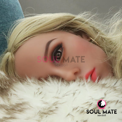 SoulMate Dolls - Alexis Head With Sex Doll Torso - Light Brown