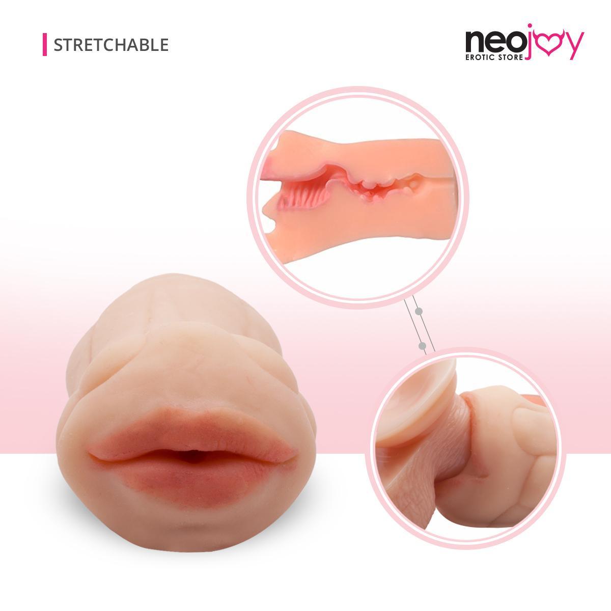 Neojoy - Male Stroker | Realistic mouth 5.3 inch - lucidtoys.com