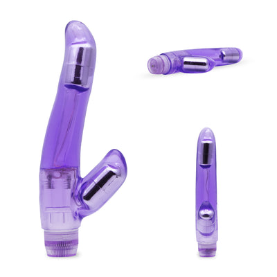 Neojoy Double Joy Jelly Rabbit Vibrator Multiple Speed Functions Soft TPE