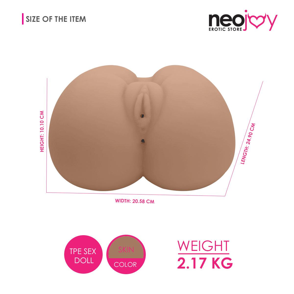 Neojoy - Miss Derriere Sex Doll Stroker with Butt & Vagina TPE - Small 2.17Kg - Lucidtoys