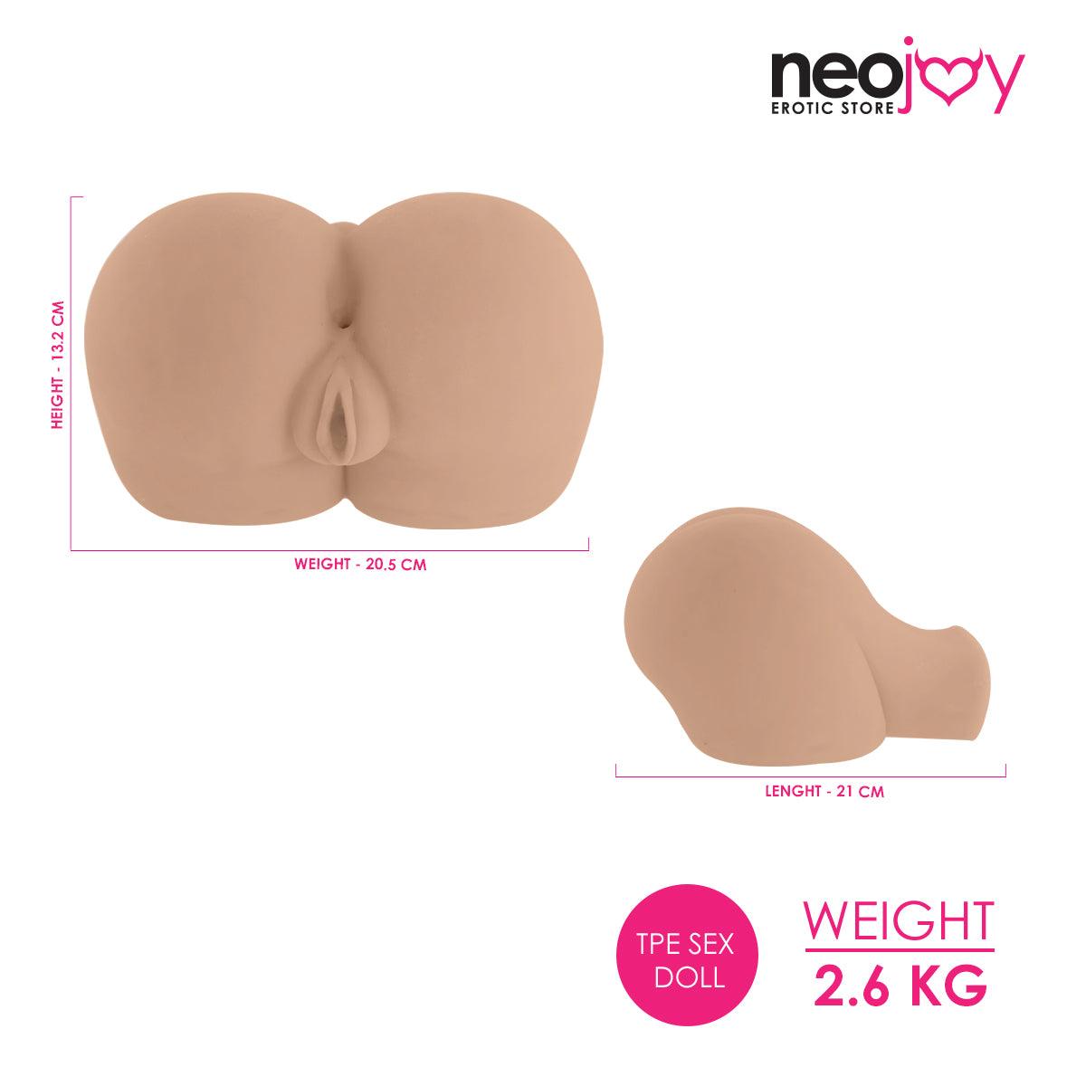 Neojoy Love Bum Realistic 3D Ass and Pussy Masturbator - Lucidtoys