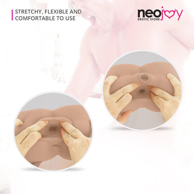 Neojoy Love Bum Realistic 3D Ass and Pussy Masturbator - Lucidtoys