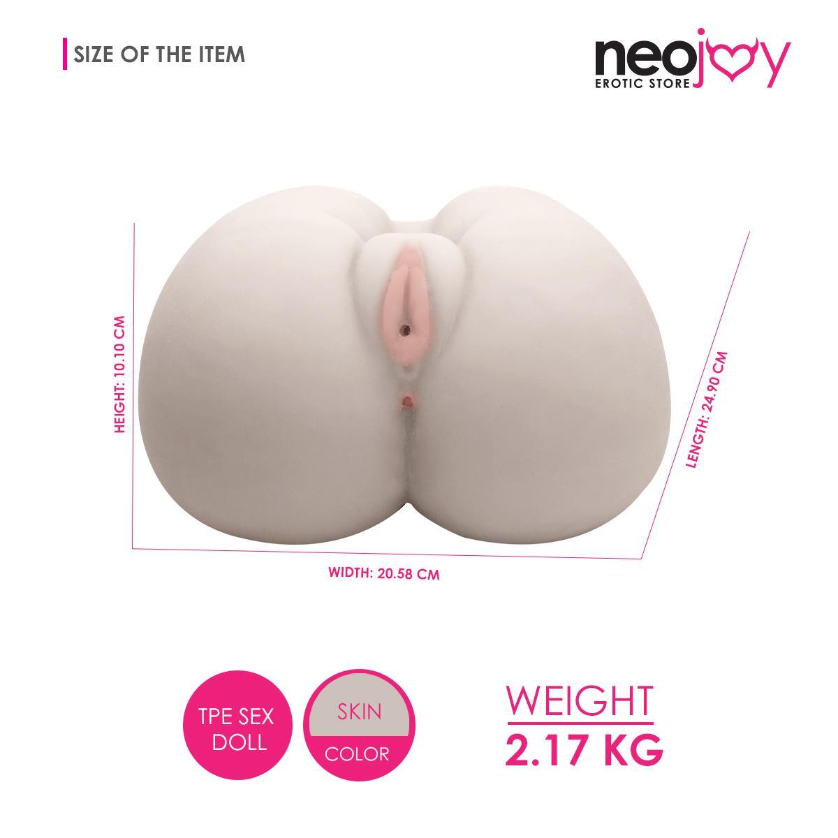 Neojoy - Miss Derriere Sex Doll Stroker with Butt & Vagina TPE - Small 2.17Kg - Lucidtoys