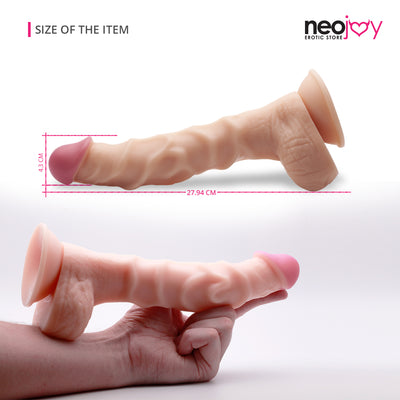 Neojoy Super-real Dildo - Flesh - 11 inches