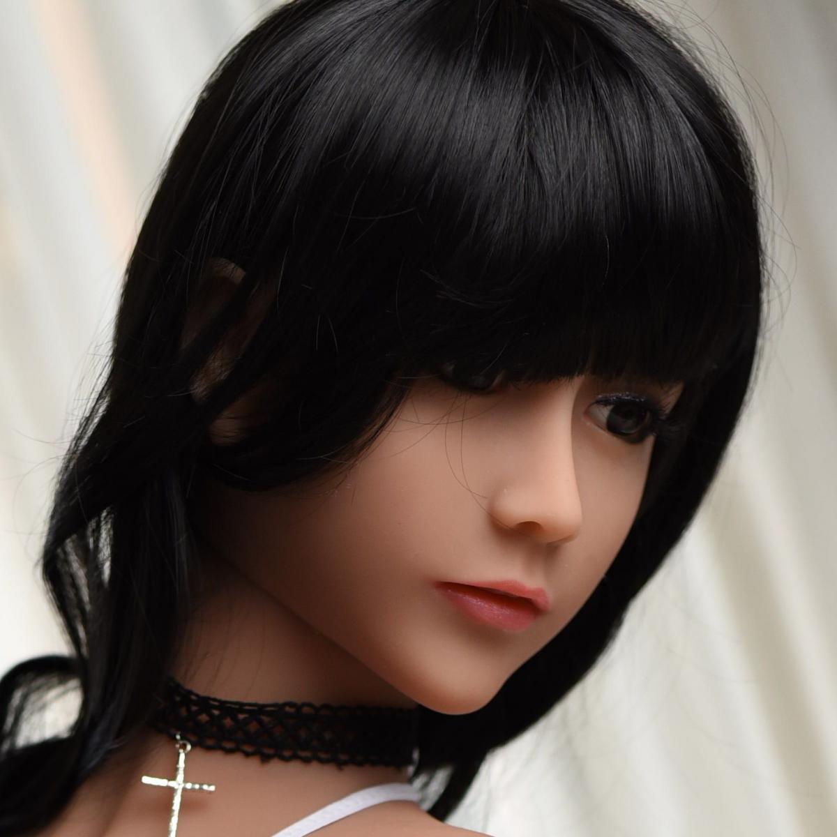 Allure 3 Head - Sex Doll Head - M16 Compatible - Tan - Lucidtoys