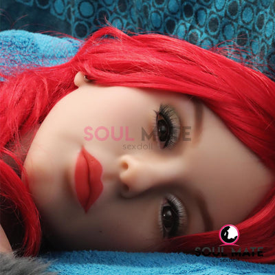 SoulMate Dolls - Kimberly Head - Sex Doll Heads - Light Brown