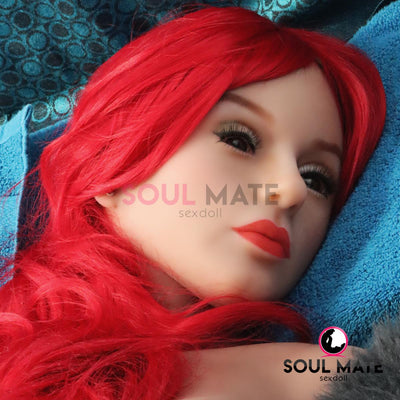 SoulMate Dolls - Kimberly Head - Sex Doll Heads - Light Brown