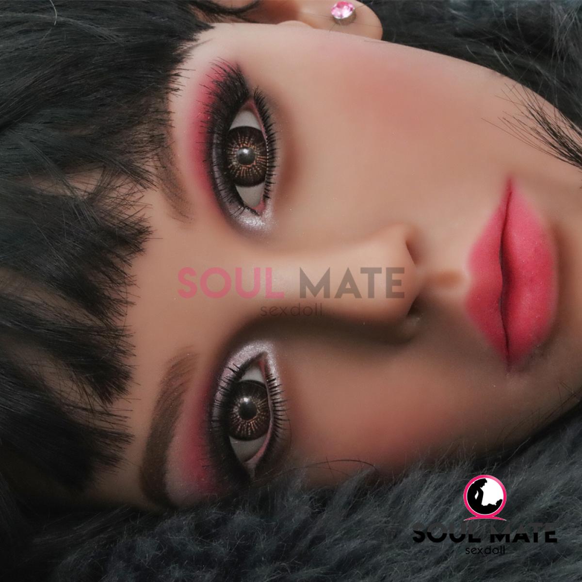 SoulMate Dolls - Teagan Head - Sex Doll Heads - Light Brown