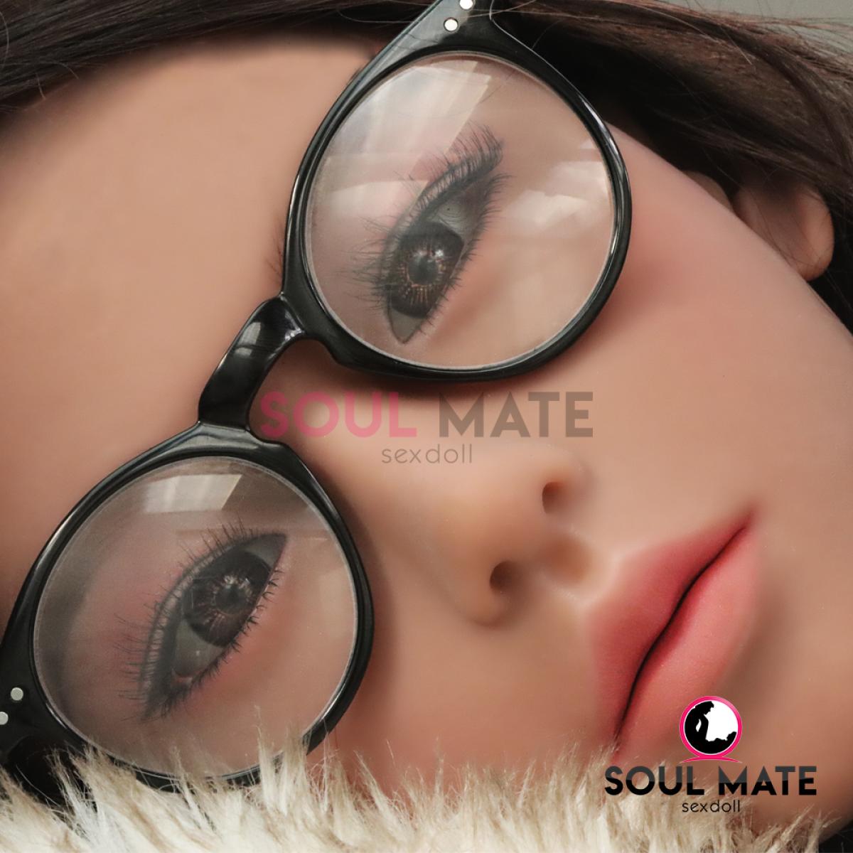 SoulMate Dolls - Callie Head - Sex Doll Heads - Light Brown