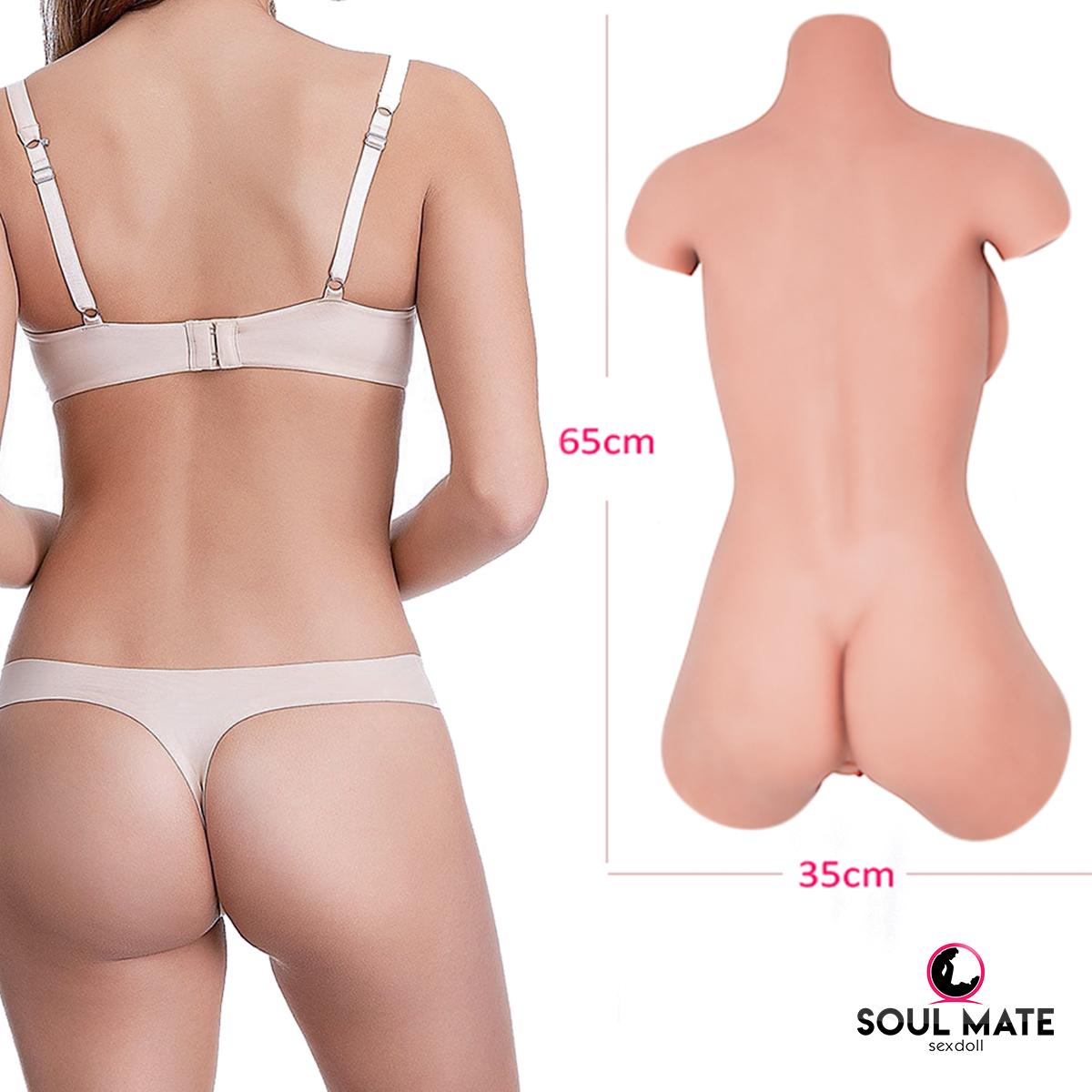 Soulmate - Sex Doll Torso - White - 80cm