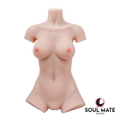 [BODY-SM-80-Torso-15-No-Fixed-No-Pubic-Normal-Soild-White]