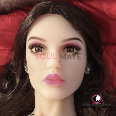 SoulMate Dolls - Teagan Head - Sex Doll Heads - White