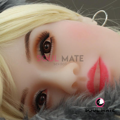 Soulmate Dolls - Elliana Head With Sex Doll Torso - White