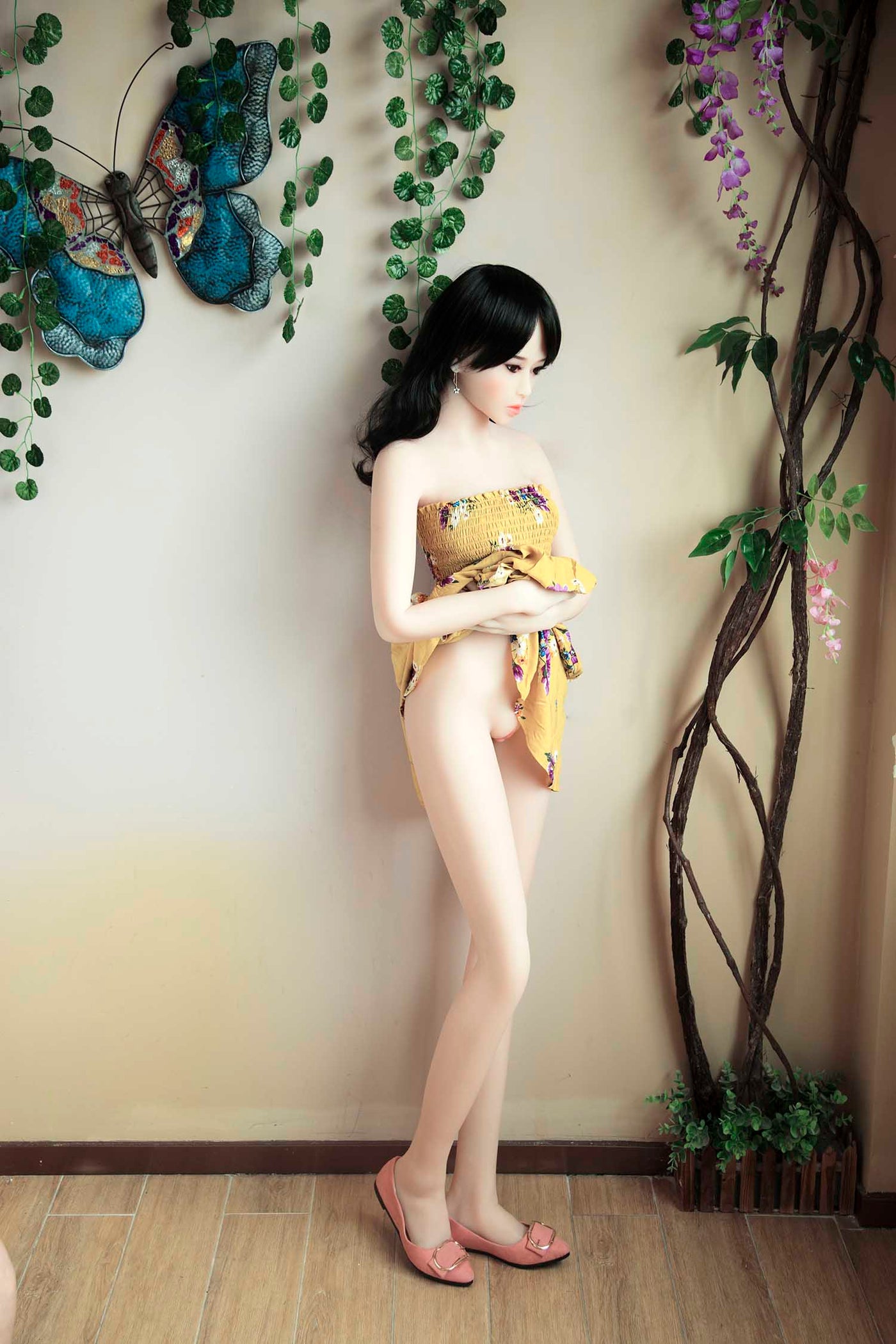 Sex Doll Kally | 157cm Height | Natural Skin | Shrug & Standing | Neodoll Firedoll