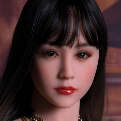 Firedoll - Amia - Sex Doll Head - M16 Compatible - Light Tan - Lucidtoys