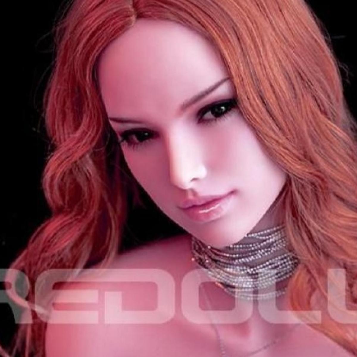 Firedoll - Anja - Sex Doll Head - M16 Compatible - Light Tan