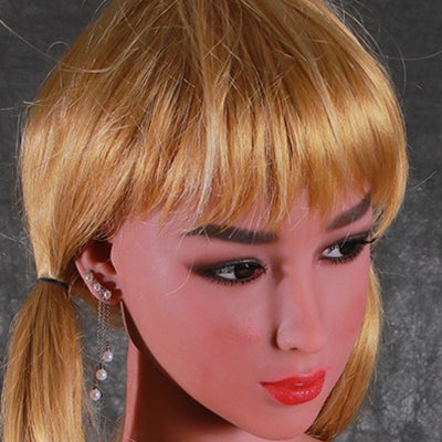 Firedoll - Clowy - Sex Doll Head - M16 Compatible - Light Tan