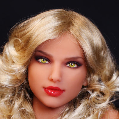 Firedoll - Holly - Sex Doll Head - M16 Compatible - Light Tan